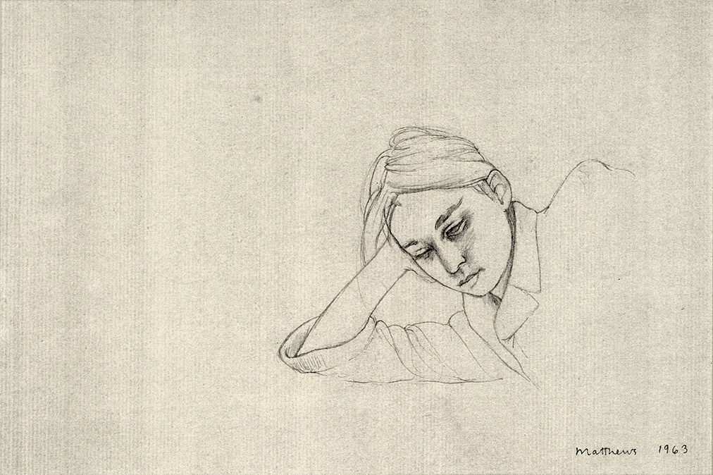  Untitled; pencil on paper, 6 x 9