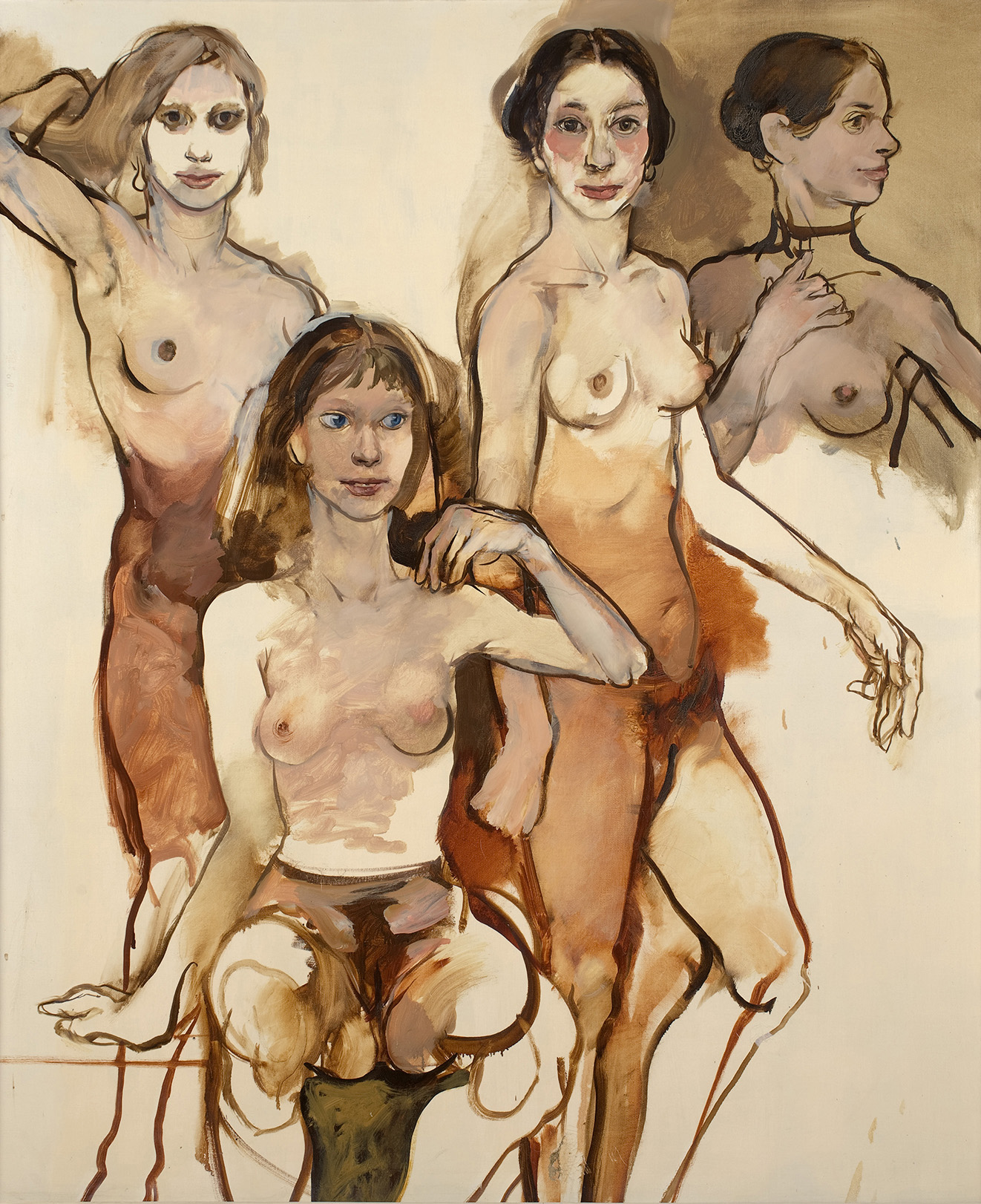  Australian Women; oil on canvas, 60 x 50
